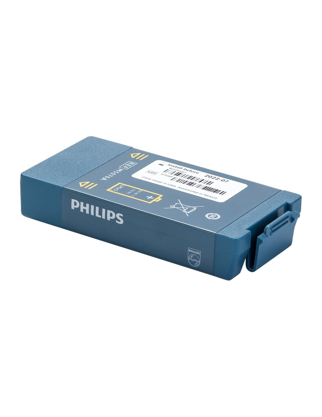 udeladt Grøn telex Philips Heartstart battery for the FRx or HS1 AED | Order quickly and  cheaply at AED-Centrum.nl | ✓ Fast Shipping ✓ 14 days to change your mind