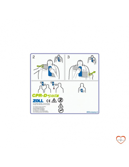 ZOLL AED Plus CPR-D padz (Adult) incl. preparatiekit